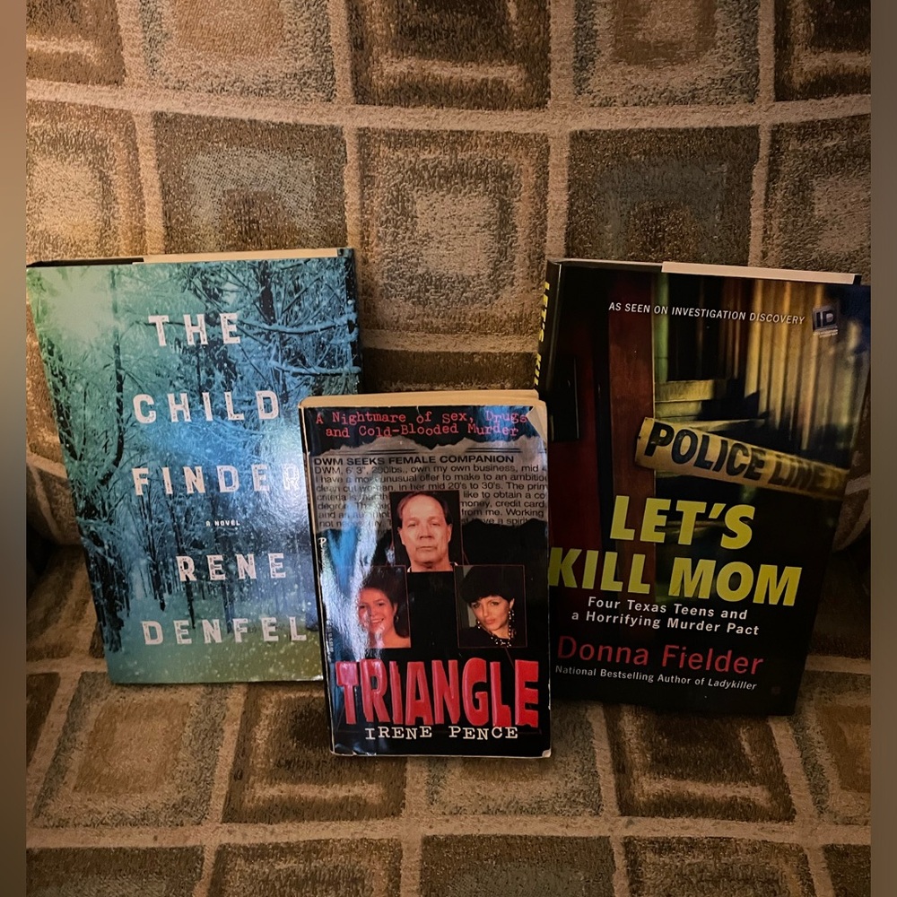 3 books / 2 hardcover, 1 paperback